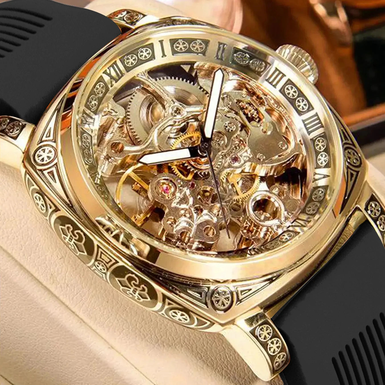 Classic royal Skeleton watch