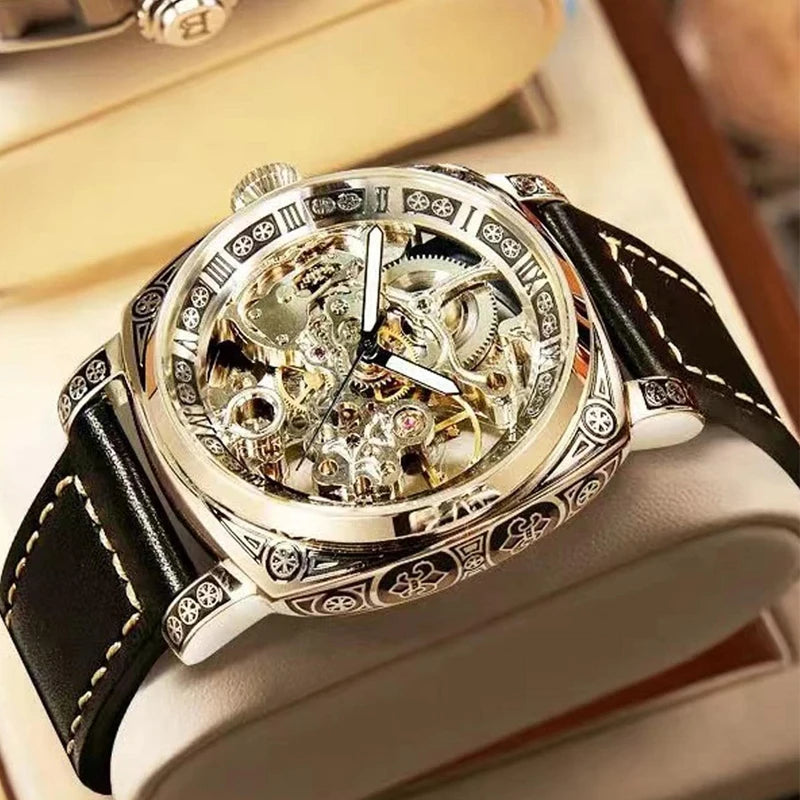 Classic royal Skeleton watch