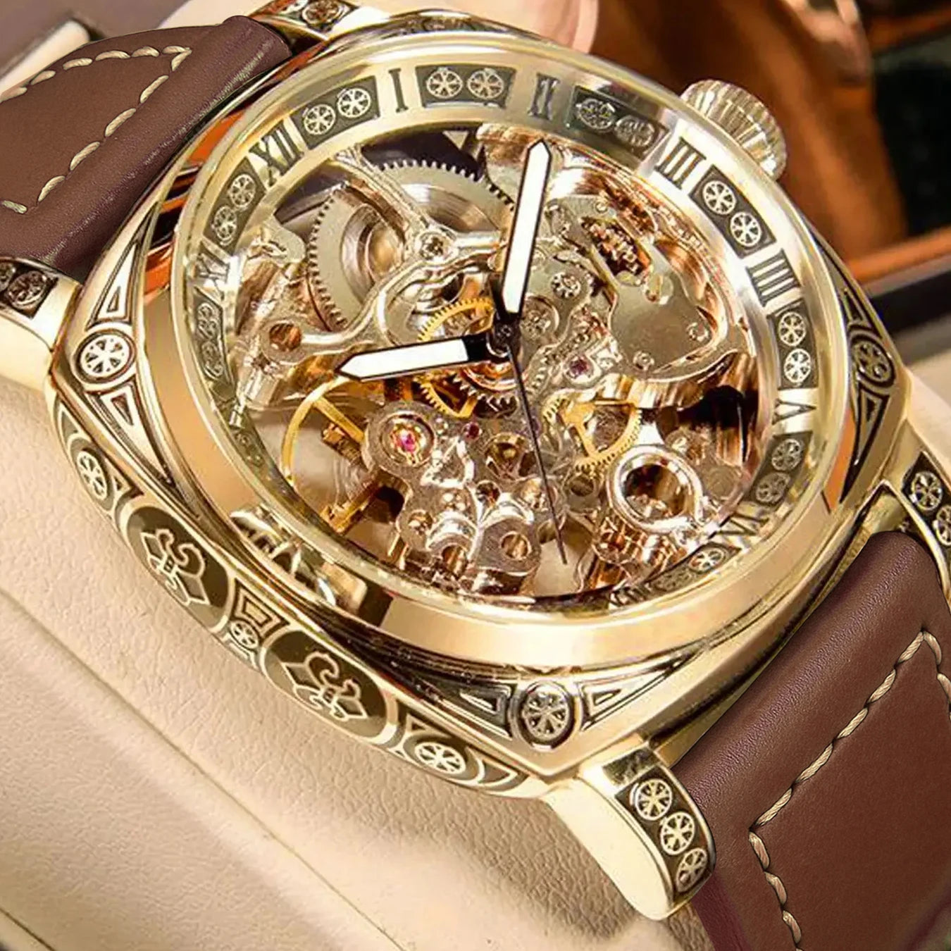 Classic royal Skeleton watch