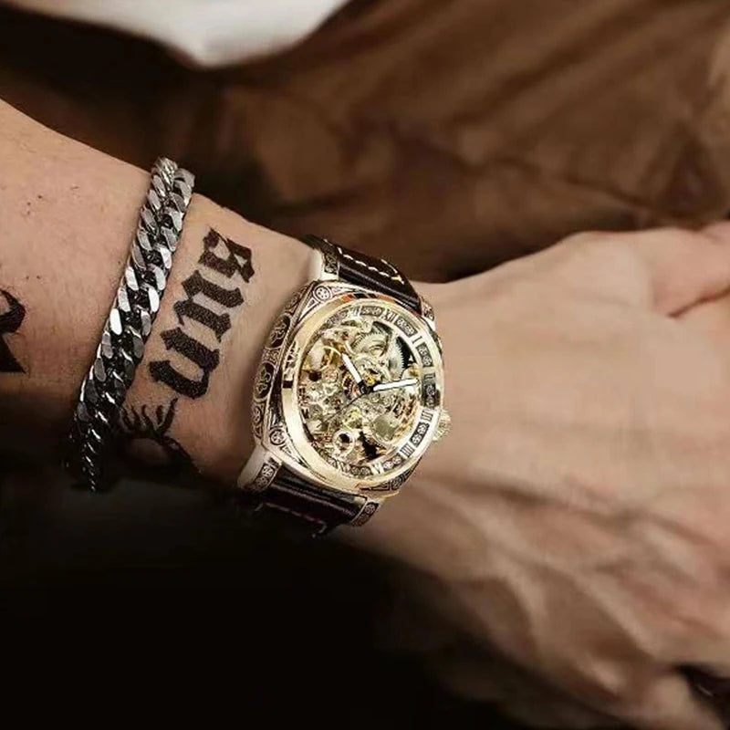 Classic royal Skeleton watch