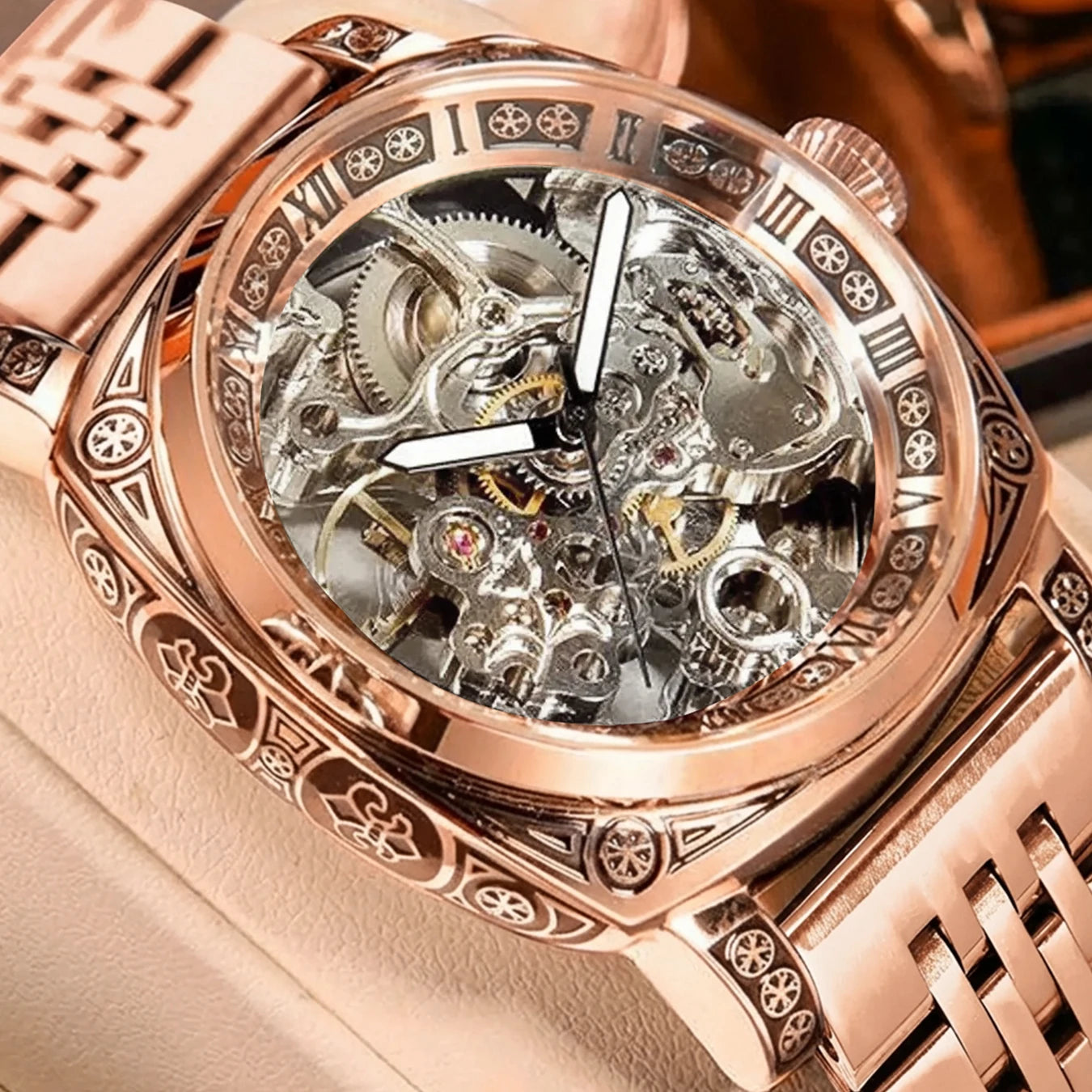 Classic royal Skeleton watch