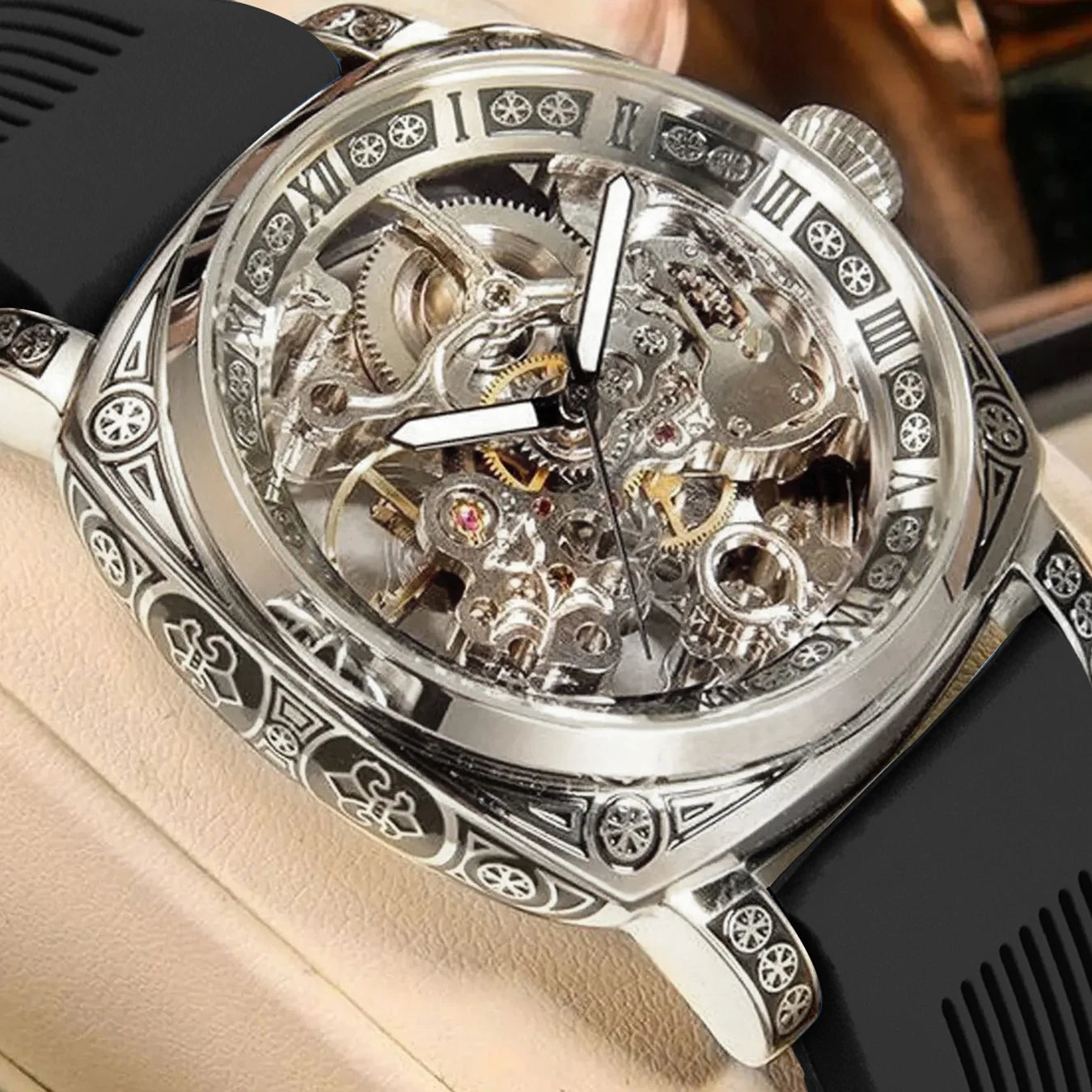 Classic royal Skeleton watch