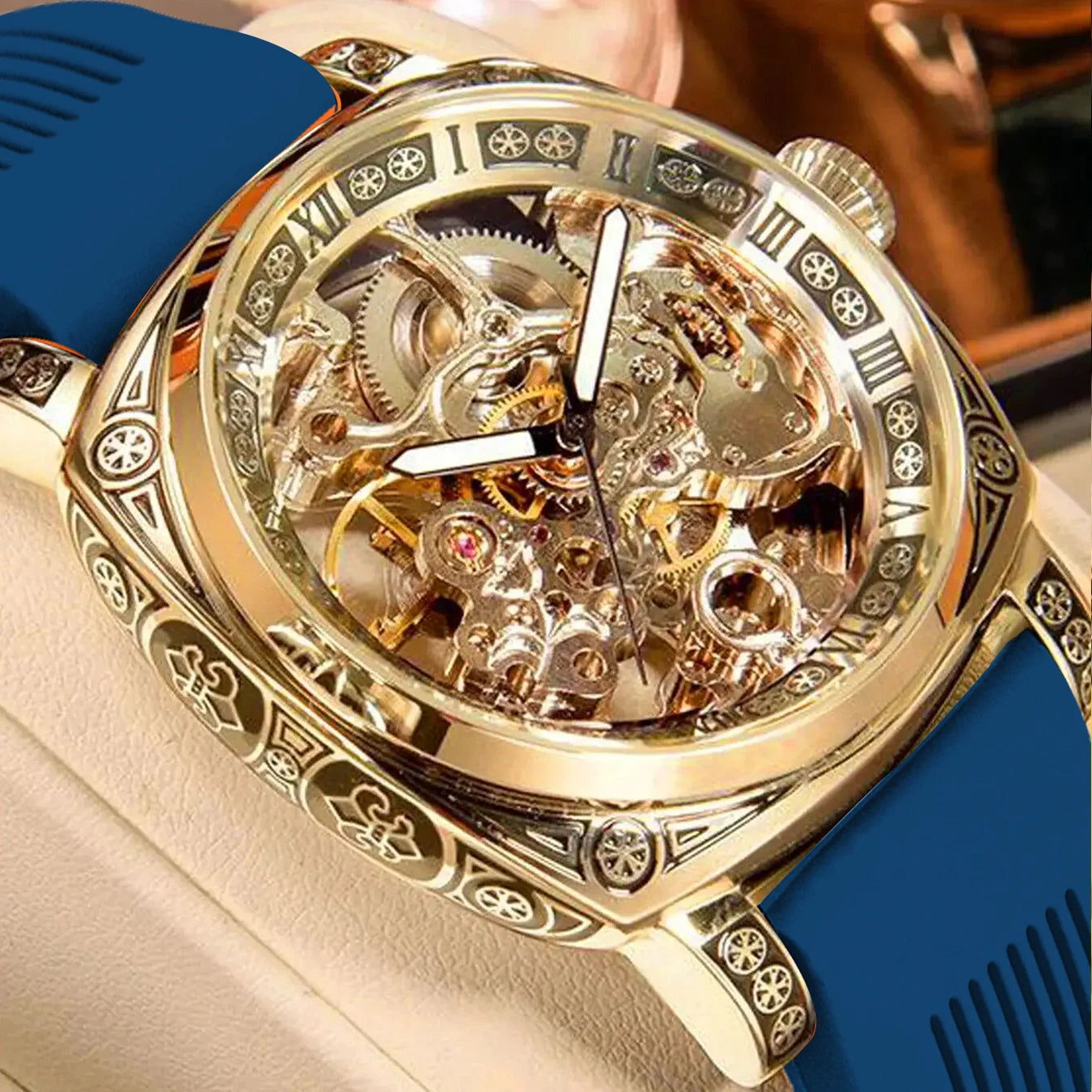 Classic royal Skeleton watch