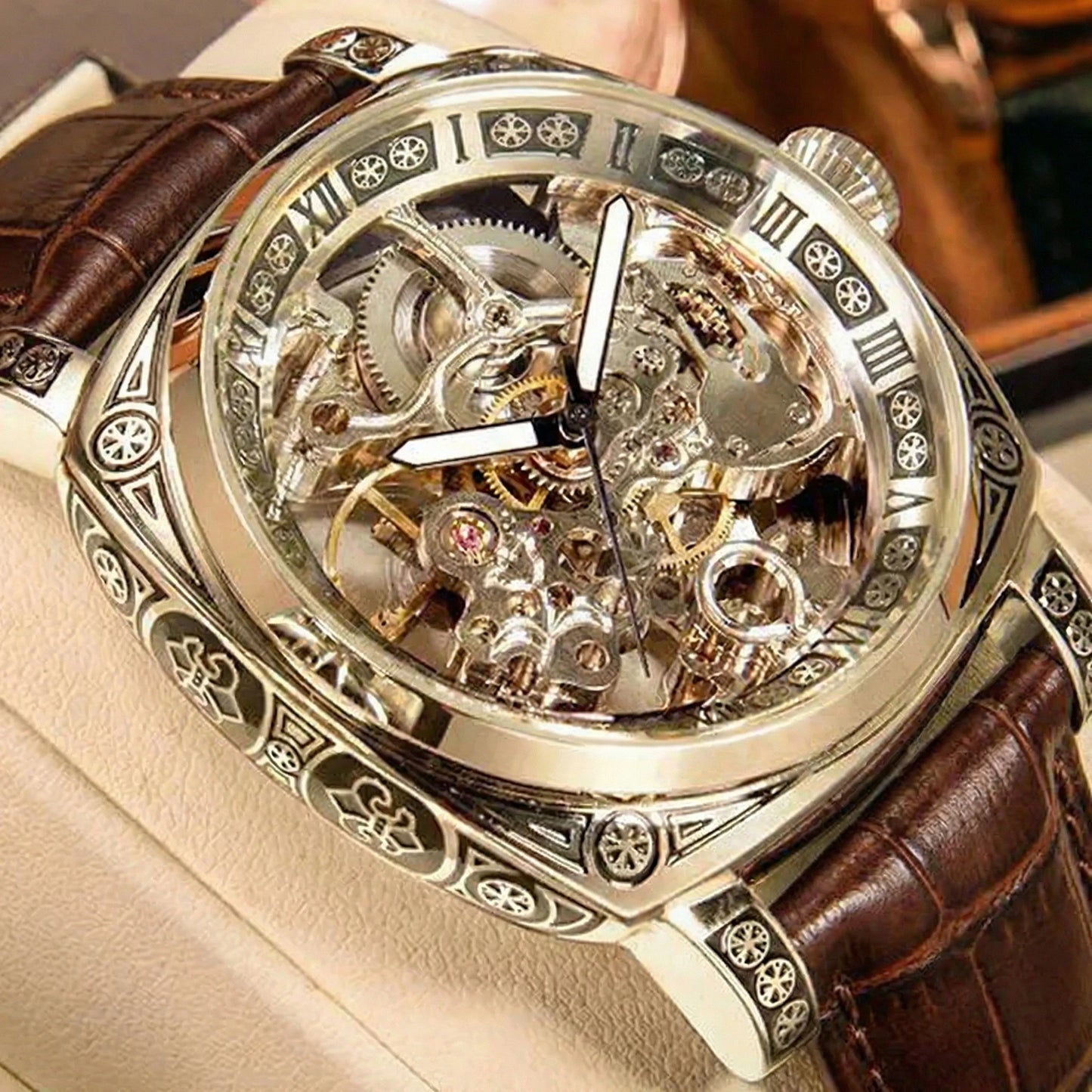 Classic royal Skeleton watch