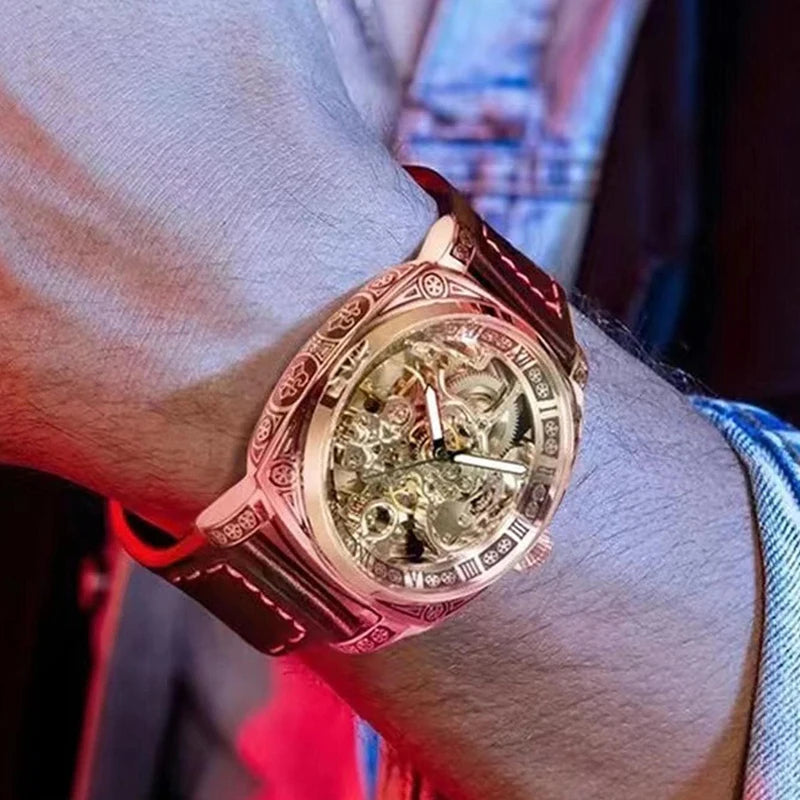 Classic royal Skeleton watch