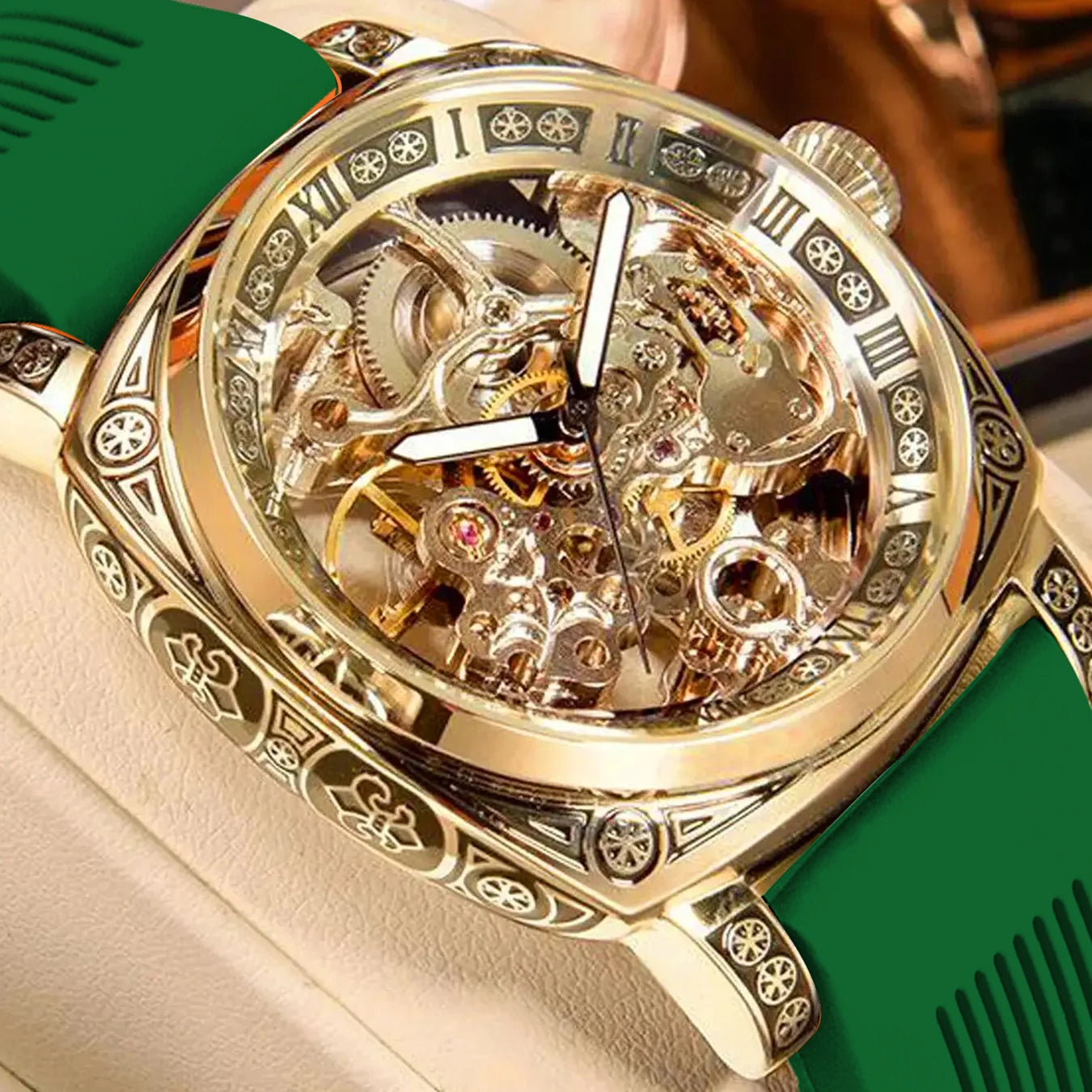 Classic royal Skeleton watch