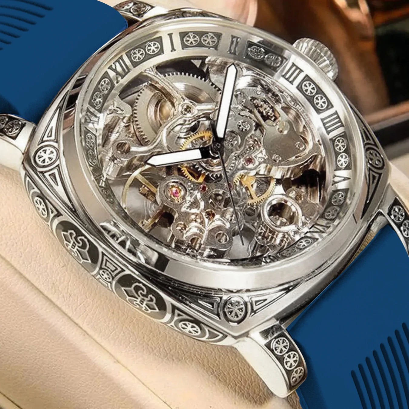 Classic royal Skeleton watch