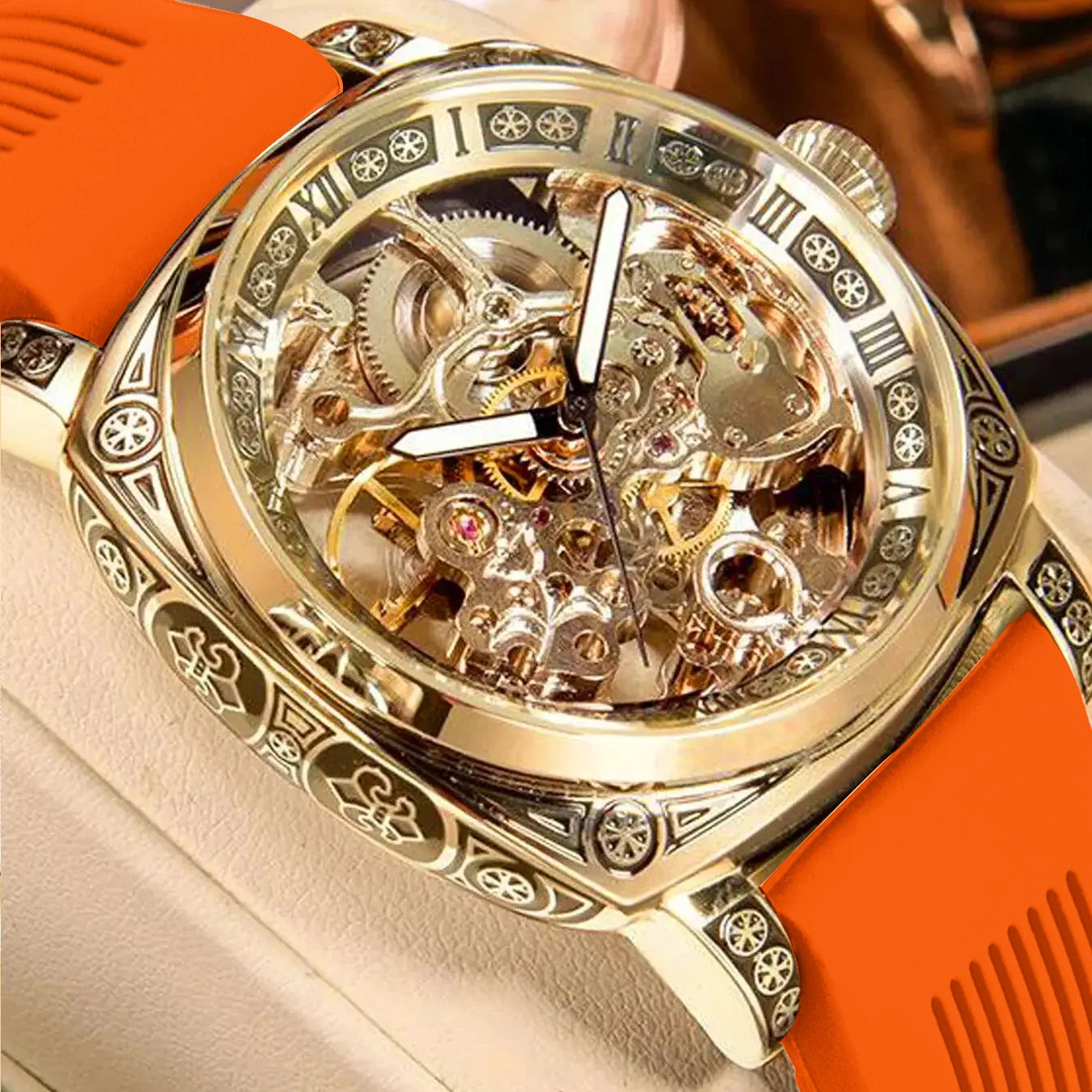 Classic royal Skeleton watch