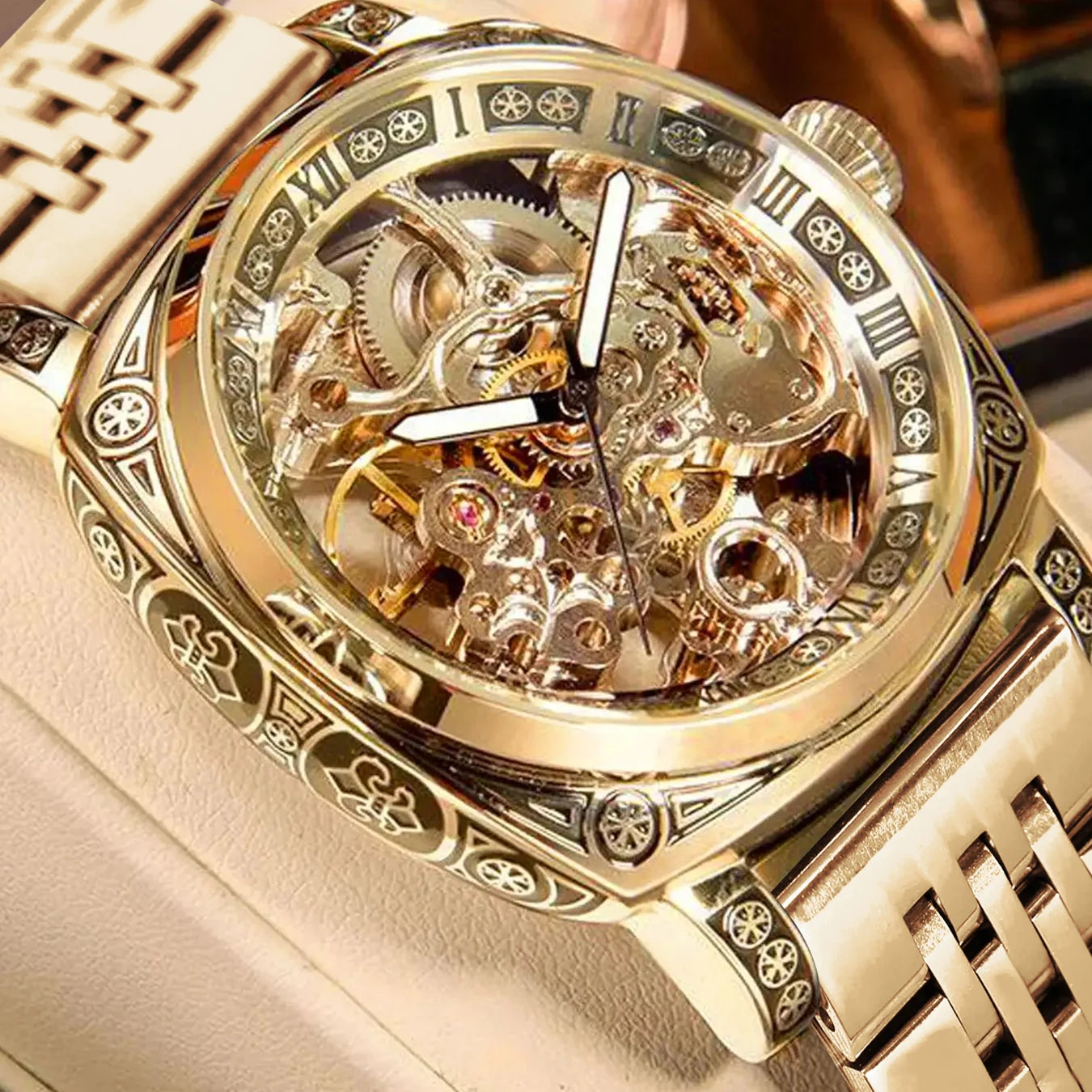 Classic royal Skeleton watch