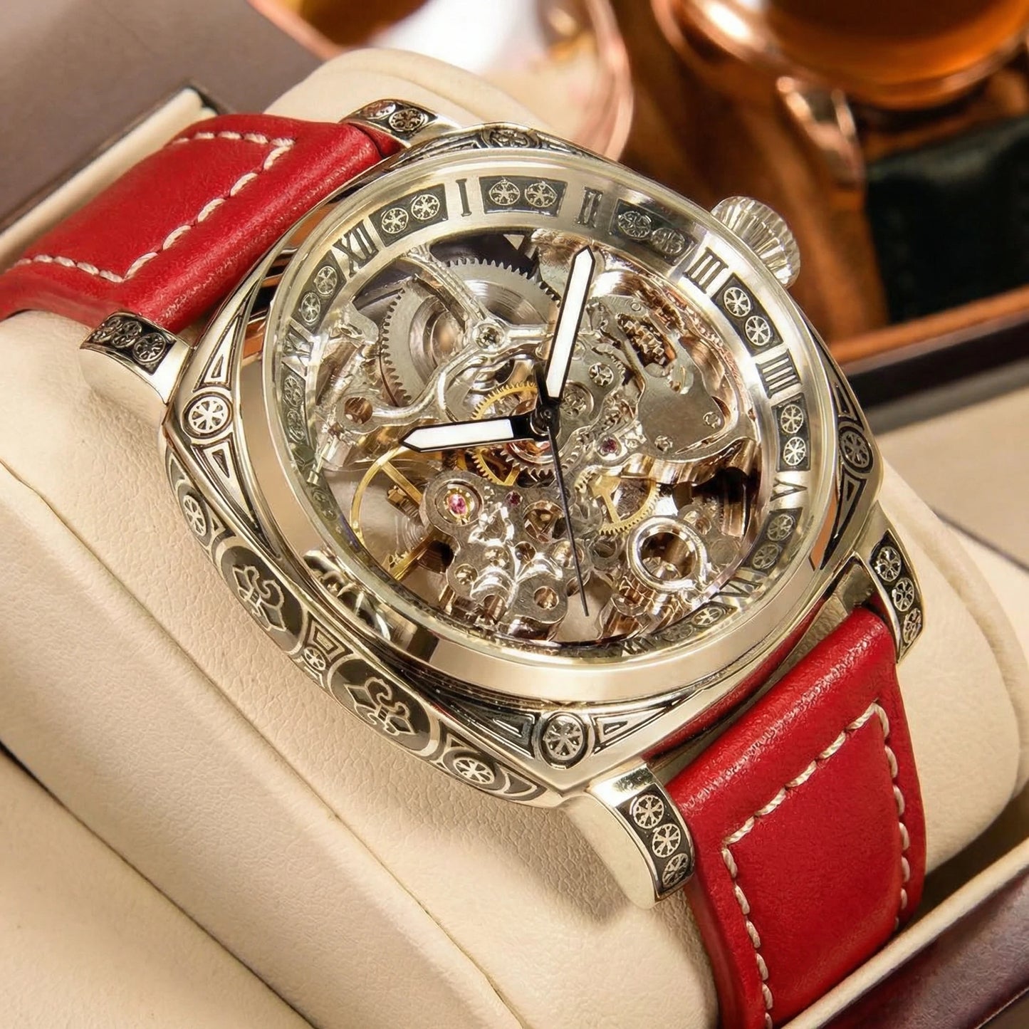 Classic royal Skeleton watch